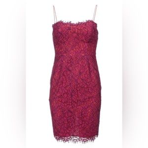 Likely NYC Lace Corset Spruce Dress